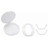1 par de Pegatinas para cosméticos de Dientes- diseño de Tottao con Sonrisa Temporal- Ajuste cómodo